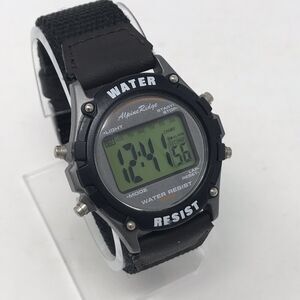 Alpine Ridge Chronograph Men's Wrist Watch 30M Alarm Water Resist Large Display